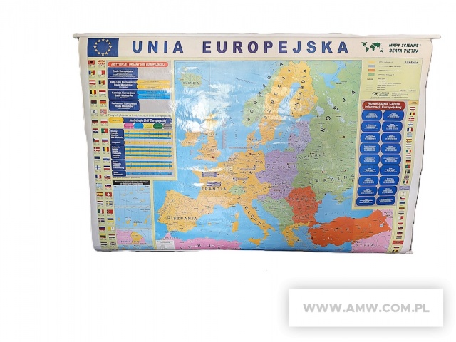 MAPA ŚCIENNA (różne) 
